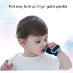 ZT001 Couvre-doigts en silicone pour molaires bébé, anti-morsure, respirant, pour pouce, produits maternels et pour bébé, Rose, Jaune, Rouge, Bleu, Bleu transparent, Rouge transparent, Couleur café-rouge, Couleur café-violet, Couleur café-transparent