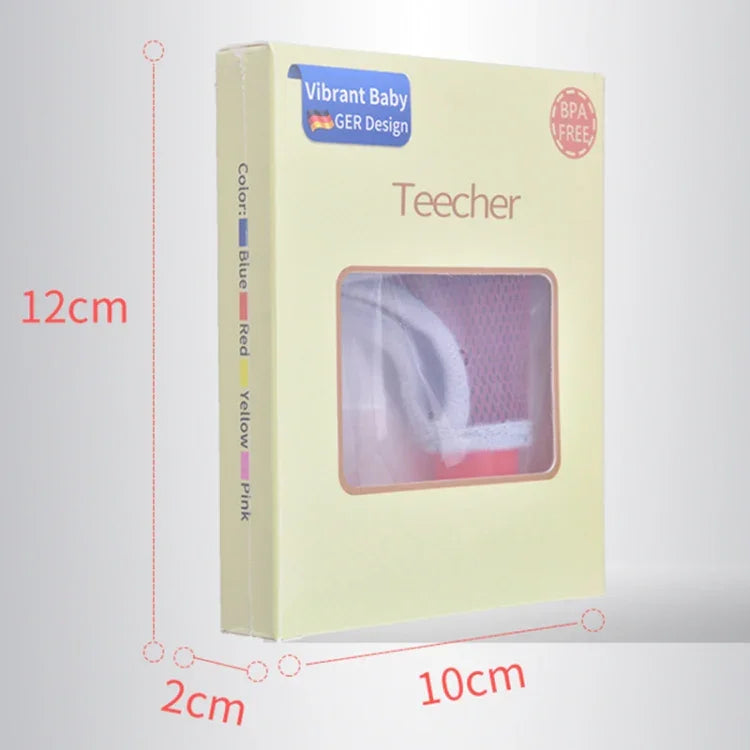 ZT001 Couvre-doigts en silicone pour molaires bébé, anti-morsure, respirant, pour pouce, produits maternels et pour bébé, Rose, Jaune, Rouge, Bleu, Bleu transparent, Rouge transparent, Couleur café-rouge, Couleur café-violet, Couleur café-transparent