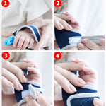 ZT001 Couvre-doigts en silicone pour molaires bébé, anti-morsure, respirant, pour pouce, produits maternels et pour bébé, Rose, Jaune, Rouge, Bleu, Bleu transparent, Rouge transparent, Couleur café-rouge, Couleur café-violet, Couleur café-transparent