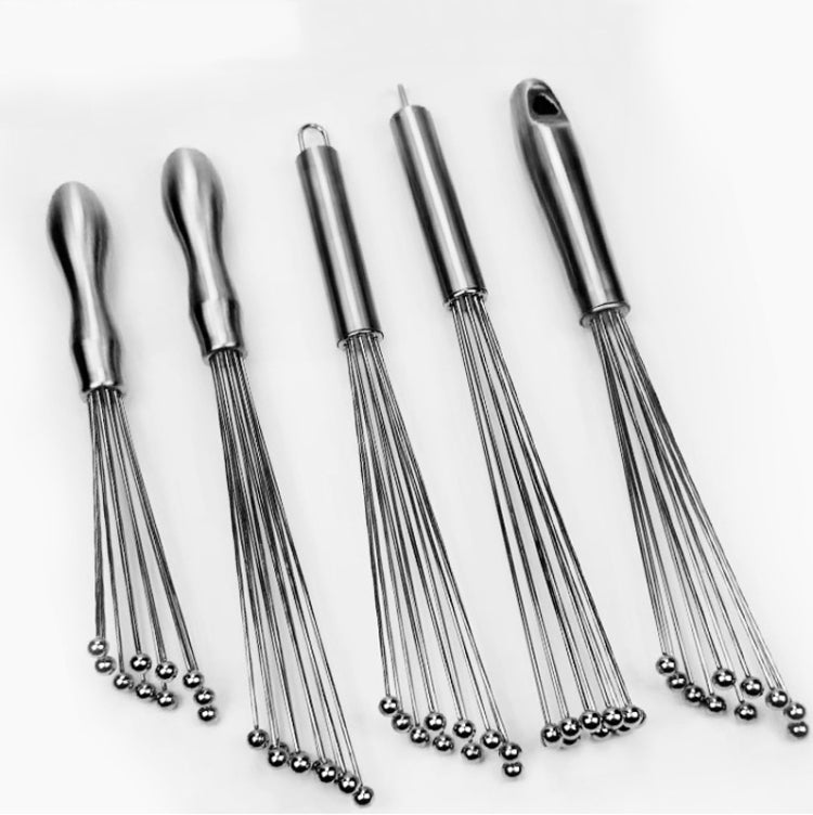 Fouet manuel en acier inoxydable, fouet à œufs avec perles de verre, ustensiles de cuisine, outils de pâtisserie manuels, Type A 12 pouces, Type A 12 pouces, Type A 10 pouces, Type B 12 pouces, Type B 10 pouces, Type C 12 pouces, Type C 10 pouces