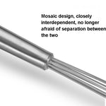 Fouet manuel en acier inoxydable, fouet à œufs avec perles de verre, ustensiles de cuisine, outils de pâtisserie manuels, Type A 12 pouces, Type A 12 pouces, Type A 10 pouces, Type B 12 pouces, Type B 10 pouces, Type C 12 pouces, Type C 10 pouces
