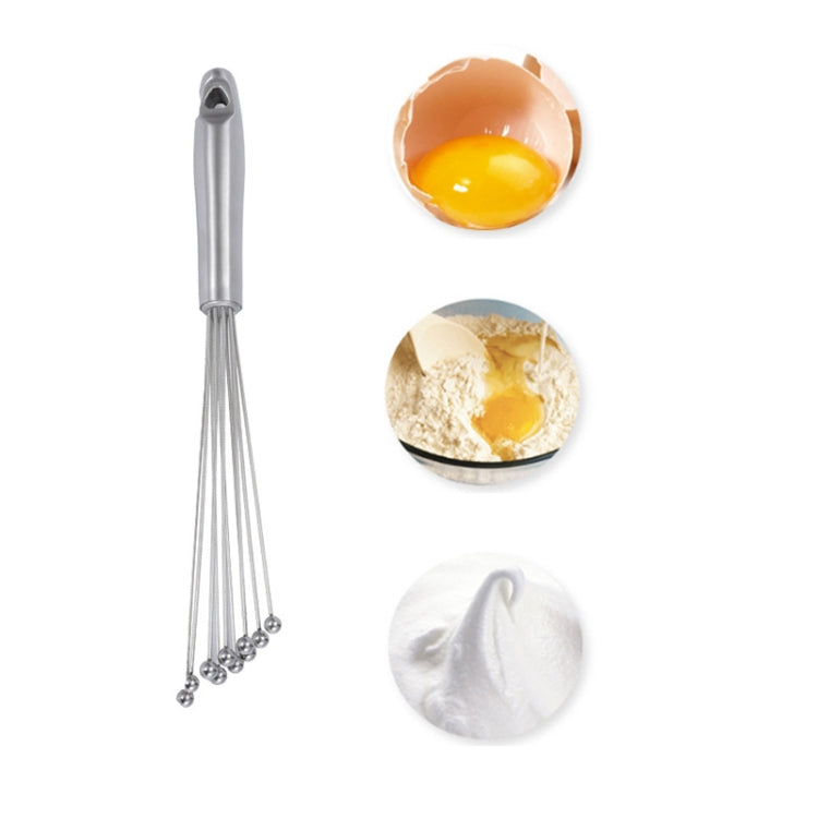 Fouet manuel en acier inoxydable, fouet à œufs avec perles de verre, ustensiles de cuisine, outils de pâtisserie manuels, Type A 12 pouces, Type A 12 pouces, Type A 10 pouces, Type B 12 pouces, Type B 10 pouces, Type C 12 pouces, Type C 10 pouces