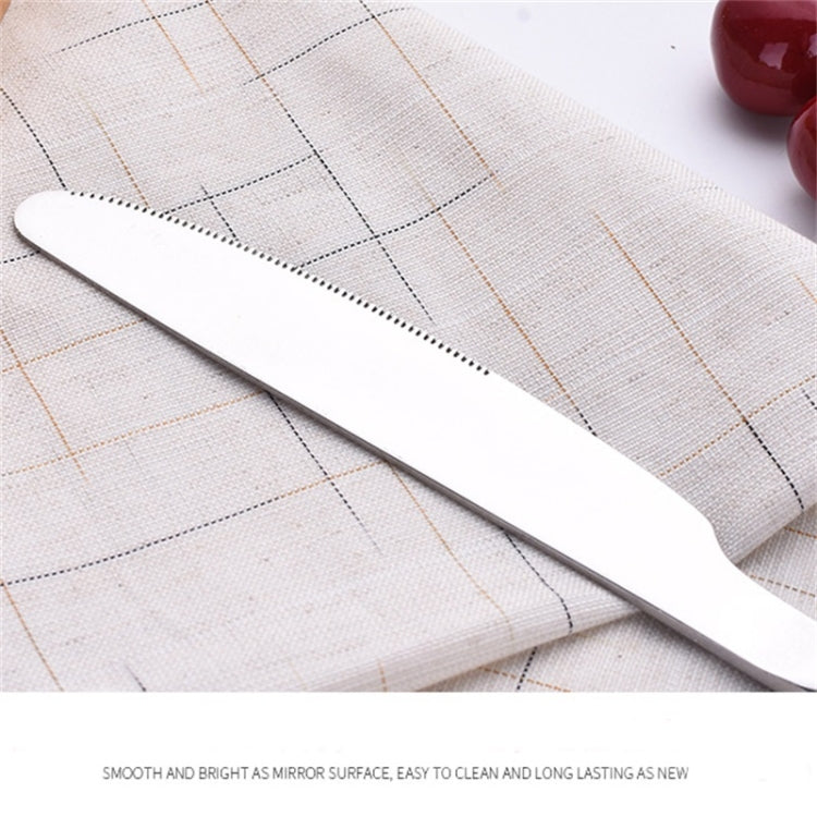 Ensemble de couverts à steak en acier inoxydable 20 pièces en 1, couleur véritable, doré, or rose, multicolore, noir