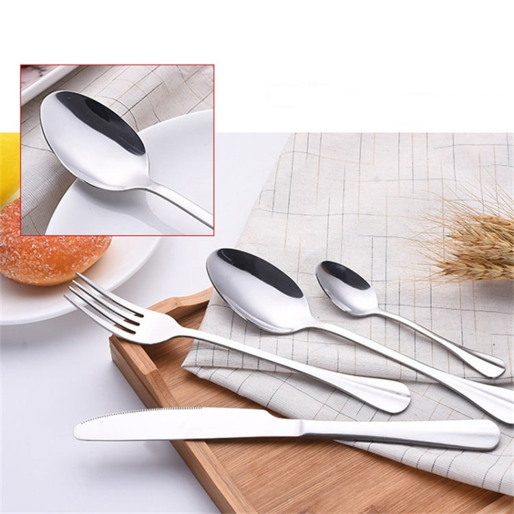 Ensemble de couverts à steak en acier inoxydable 20 pièces en 1, couleur véritable, doré, or rose, multicolore, noir