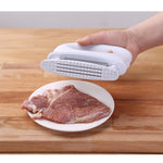 Aiguille à attendrir la viande en acier inoxydable à 48 broches pour cuisine domestique, 16,5 x 14,5 cm