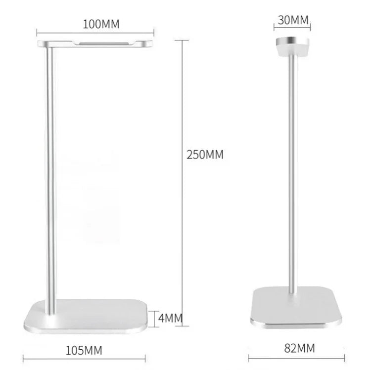 Support d'affichage pour casque de jeu Z9 en alliage d'aluminium pour cybercafé, noir, argent, or rose