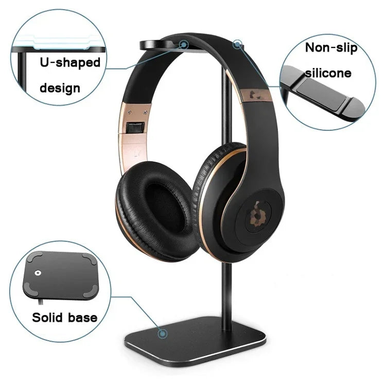 Support d'affichage pour casque de jeu Z9 en alliage d'aluminium pour cybercafé, noir, argent, or rose