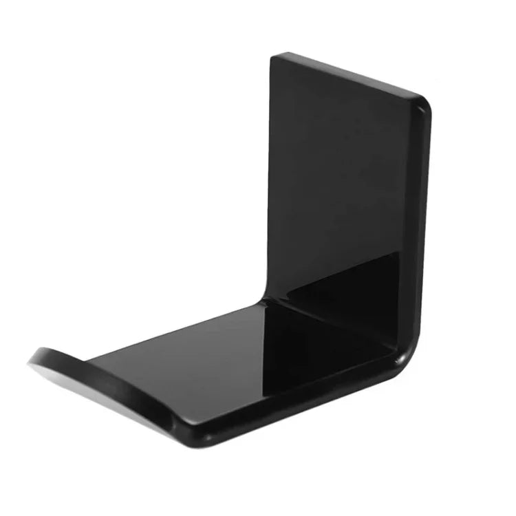 2 supports de casque adhésifs, Noir, Blanc