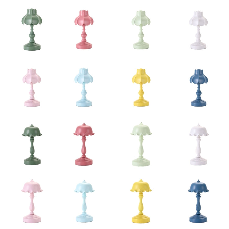 Lampe de table de chevet rétro LED de protection des yeux, LD05 Lotus Gris Vert, LD05 Lotus Rose Rouge, LD05 Lotus Vert Clair, LD05 Lotus Blanc, LD05 Lotus Rose, LD05 Lotus Bleu Clair, LD05 Lotus Jaune, LD05 Lotus Gris Bleu