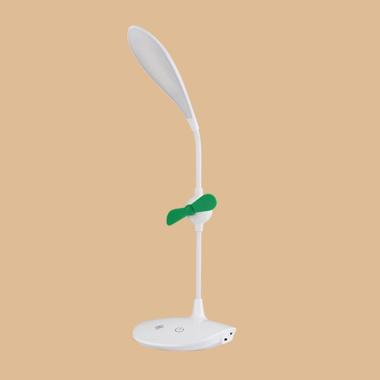 Ventilateur LED de bureau WS-8010, lampe de chevet USB pliable, goutte d'eau, anneau, porte-stylo blanc, porte-stylo jaune, porte-stylo bleu, porte-stylo vert