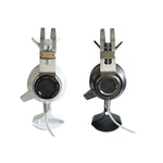 Support universel pour casque, lot de 2, présentoir, support pour casque d'ordinateur de cybercafé, blanc, noir