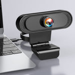 Webcam USB 1080p Full HD pour ordinateur, enseignement et réunions