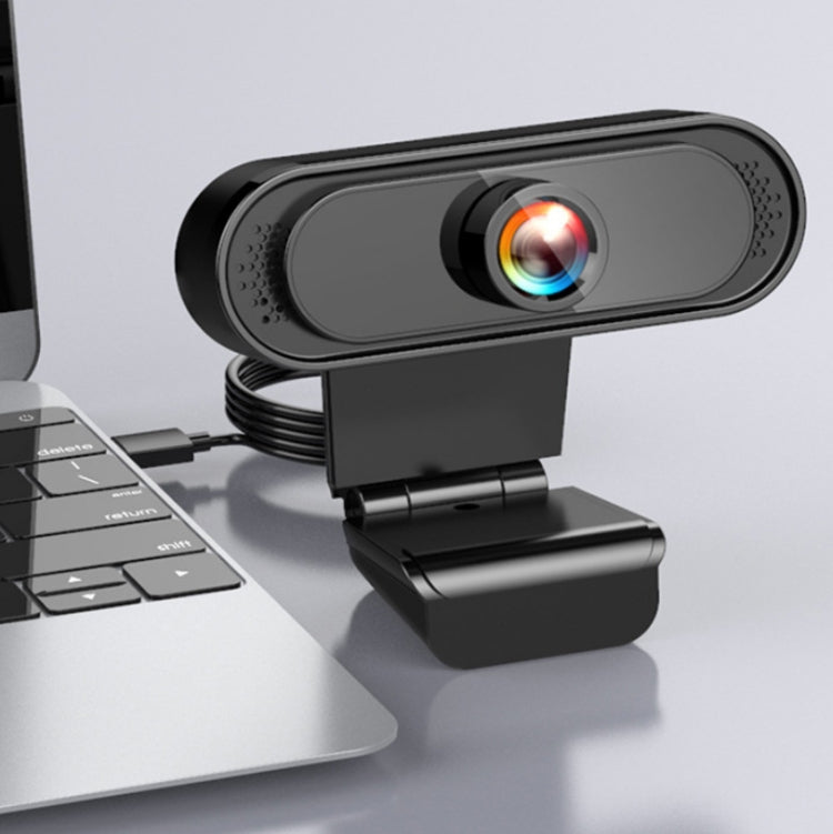 Webcam USB 1080p Full HD pour ordinateur, enseignement et réunions
