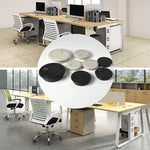 Boîte ronde en plastique ABS pour câbles Couvercle de trou pour câbles de bureau d'ordinateur, Spécification : 80mm (blanc), 50mm (blanc), 50mm (noir), 53mm (blanc), 53mm (noir), 60mm (noir), 60mm (blanc), 80mm (noir), 80mm (blanc)