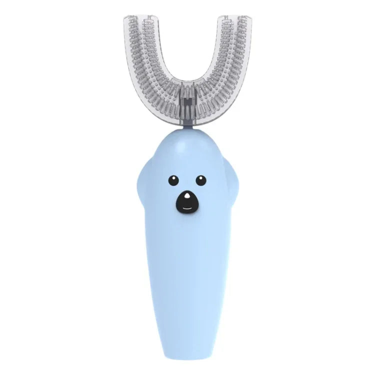 Brosse à dents électrique ultrasonique en forme de U pour enfants avec désinfection et séchage Dmart, rose, jaune, bleu