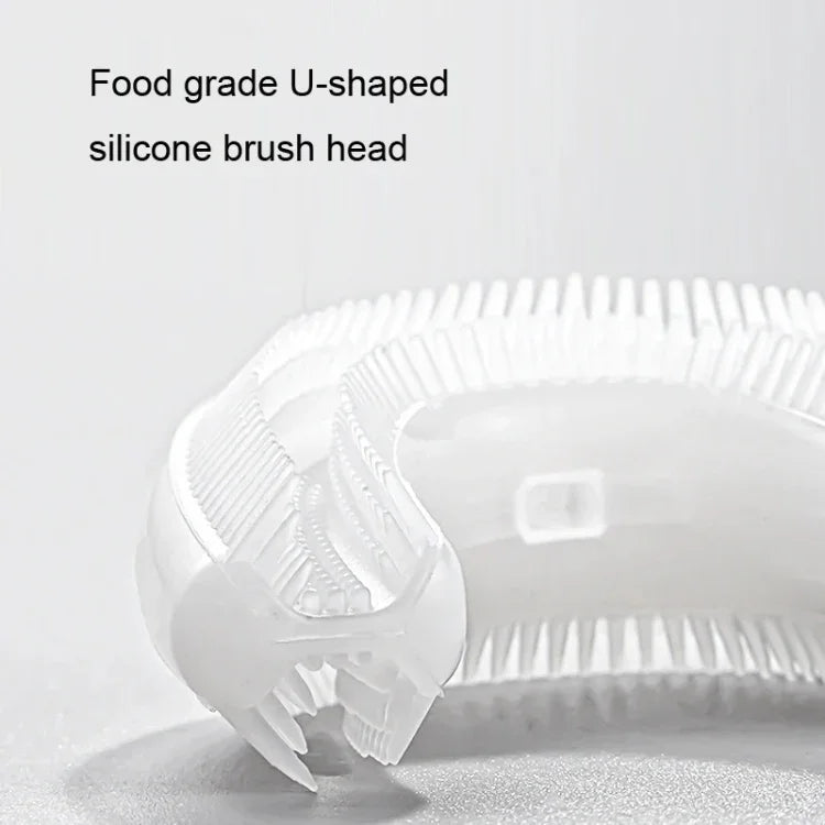 Brosse à dents électrique ultrasonique en forme de U pour enfants avec désinfection et séchage Dmart, rose, jaune, bleu