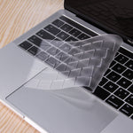 Film protecteur transparent en TPU de 0,13 mm pour clavier d'ordinateur portable, pour MacBook Air 13,3 pouces A1369 & A1466, pour MacBook Pro 13,3 pouces A1706 & A1989 & A2159 (avec Touch Bar), pour MacBook Pro 15,4 pouces A1707 & A1990 (avec Touch Bar)