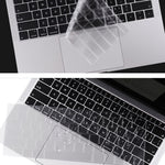 Film protecteur transparent en TPU de 0,13 mm pour clavier d'ordinateur portable, pour MacBook Air 13,3 pouces A1369 & A1466, pour MacBook Pro 13,3 pouces A1706 & A1989 & A2159 (avec Touch Bar), pour MacBook Pro 15,4 pouces A1707 & A1990 (avec Touch Bar)