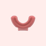 Tête de brosse à dents électrique orale en silicone en forme de U remplaçable pour enfants de 2 à 8 ans, rose, bleu