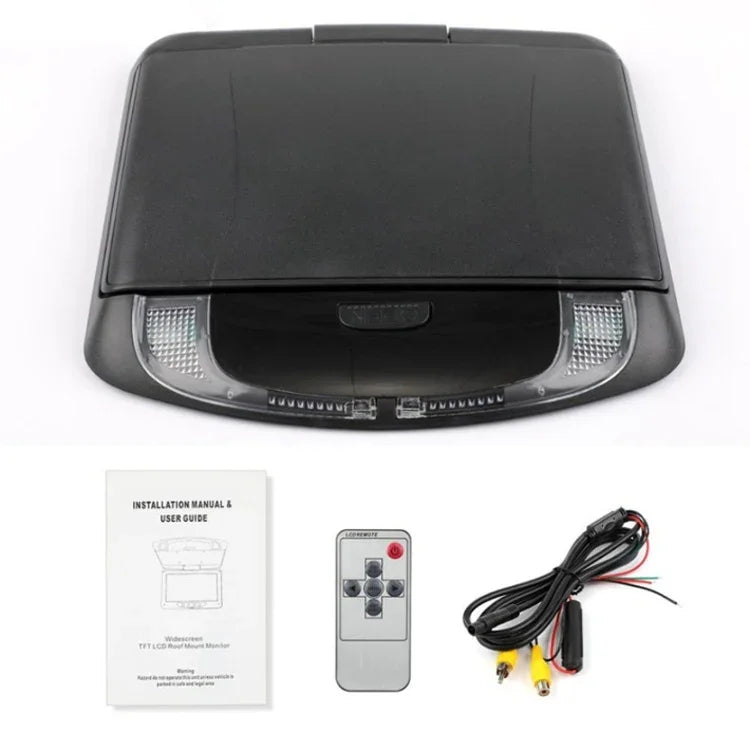 Écran de recul HD de 9 pouces pour voiture, écran de plafond de voiture, 9 pouces (beige), 9 pouces