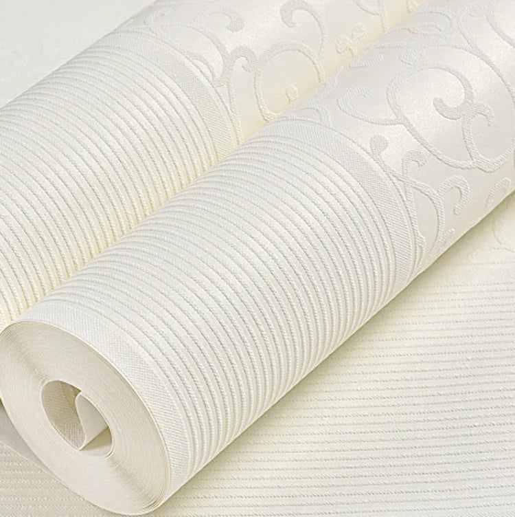 Papier peint non tissé auto-adhésif minimaliste moderne pour chambre et salon, 0,53 x 3 mètres