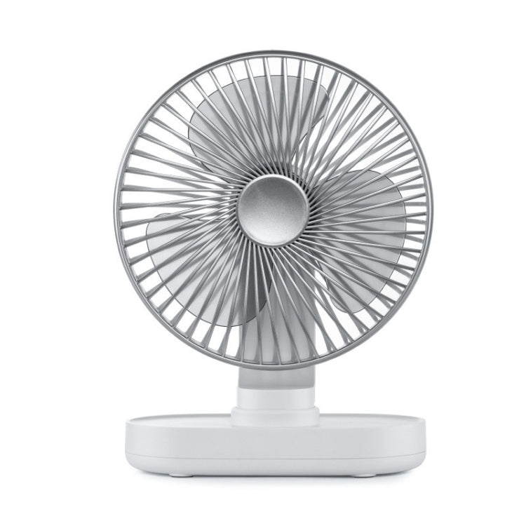 Ventilateur de bureau automatique D77 à secouage, silencieux, portable pour maison, bureau, dortoir, ventilateur USB, ivoire, rose