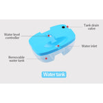 Mini-déshumidificateur à semi-conducteurs GZ-1901 Déshumidificateur domestique petite taille Déshumidificateur de chambre Absorbeur d'humidité, prise UE, prise UK