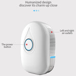Mini-déshumidificateur à semi-conducteurs GZ-1901 Déshumidificateur domestique petite taille Déshumidificateur de chambre Absorbeur d'humidité, prise UE, prise UK