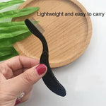 Nouveau peigne à cils pliable, séparateur de cils, rehausseur de mascara, brosse métallique, outil de maquillage, noir, rose