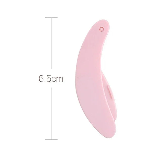 Nouveau peigne à cils pliable, séparateur de cils, rehausseur de mascara, brosse métallique, outil de maquillage, noir, rose