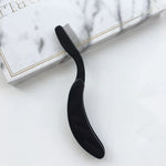 Nouveau peigne à cils pliable, séparateur de cils, rehausseur de mascara, brosse métallique, outil de maquillage, noir, rose