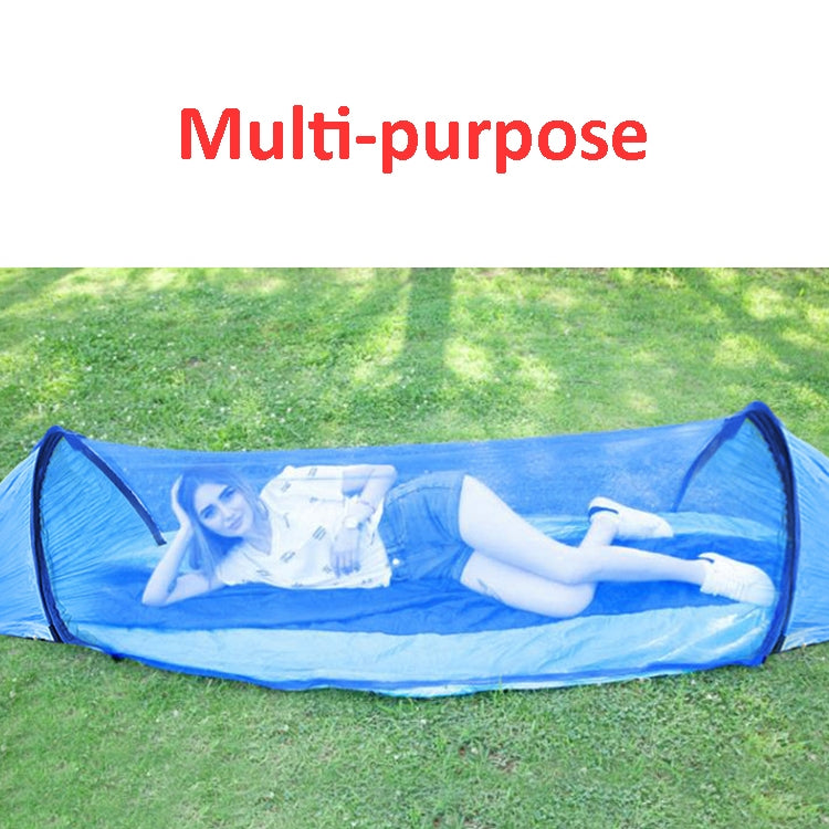 Anti-Rollover Automatic Quick-Opening Mosquito Net Hammock Outdoor Camping Double Anti-Mosquito Hammock, Size: 290x140cm, 290x140cm Yellow, 290x140cm Green, 290x140cm Blue
