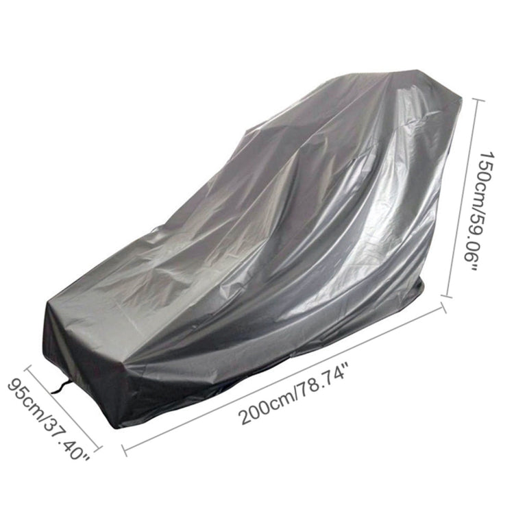 Housse de protection pour tapis de course d'extérieur, housse de protection solaire et anti-poussière pour vélo de spinning, 95x110x160cm