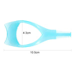 10 PCS BearPaw Applicateur de Mascara Pratique Peigne à Cils Trois-en-un Carte de Cils Fournitures de Nettoyage de Beauté Cristal 3D