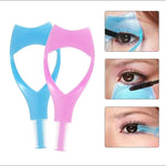 10 PCS BearPaw Applicateur de Mascara Pratique Peigne à Cils Trois-en-un Carte de Cils Fournitures de Nettoyage de Beauté Cristal 3D