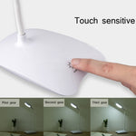 Lampe de table LED Lampe de chevet de chambre Lampe d'apprentissage de protection des yeux pour enfants, 7013B Charge directe sans batterie, 7013A Modèle de charge 1200mA, 7012 Modèle de charge 1200mA
