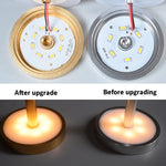 JB-TD003 Lampe de table en forme de I, décoration créative rétro pour salle à manger et bar, prise US, prise EU, prise UK, prise AU, USB