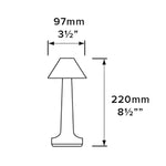 Lampe de table tactile LED JB-TD001, Veilleuse de décoration pour café et restaurant, USB, prise UE, prise Royaume-Uni, prise AU