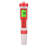 Testeur d'eau multifonction portable 4 en 1 PH/TDS/CE/TEMP, stylo testeur 4 en 1