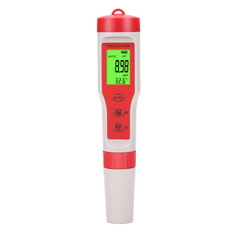 Testeur d'eau multifonction portable 4 en 1 PH/TDS/CE/TEMP, stylo testeur 4 en 1