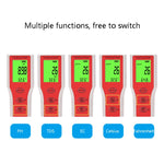 Testeur d'eau multifonction portable 4 en 1 PH/TDS/CE/TEMP, stylo testeur 4 en 1