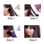 Coloration capillaire temporaire instantanée, teinture capillaire non toxique, coloration capillaire DIY, crème de teinture pour cheveux.