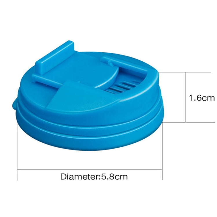 3 couvercles universels anti-fuite pour canettes, couvercles anti-éclaboussures à pousser, bleu, jaune, rouge