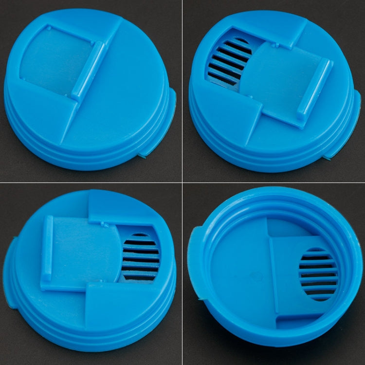 3 couvercles universels anti-fuite pour canettes, couvercles anti-éclaboussures à pousser, bleu, jaune, rouge