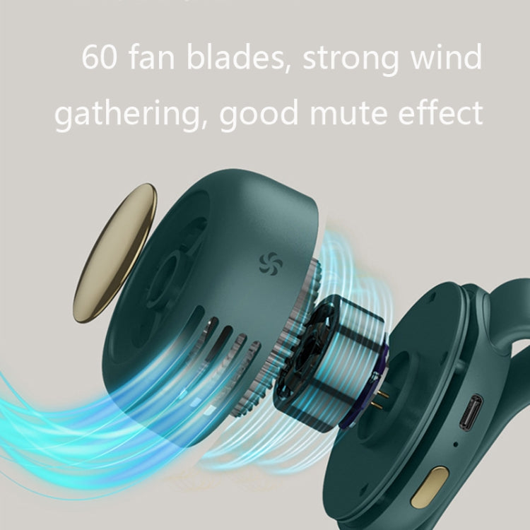Ventilateur portable sans pales MF019, clip ceinture, petit tourbillon