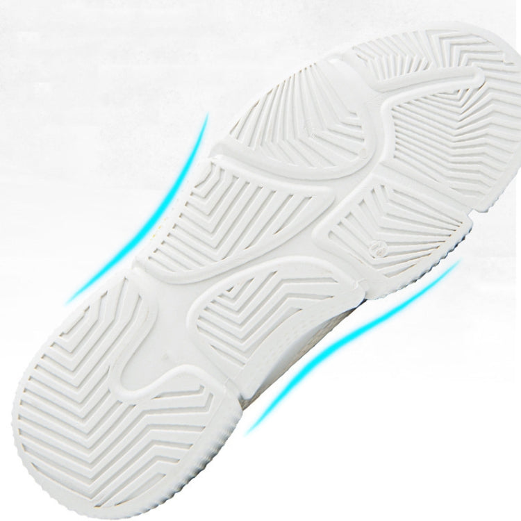 Chaussures de course respirantes de printemps pour couple, modèles étudiants, chaussures décontractées, chaussures de sport tissées volantes, 36, 37, 38, 39, 40, 41, 42, 43, 44