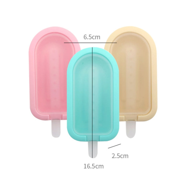 Ensemble de moules à sucettes glacées et à crème en silicone 3 en 1 pour l'été