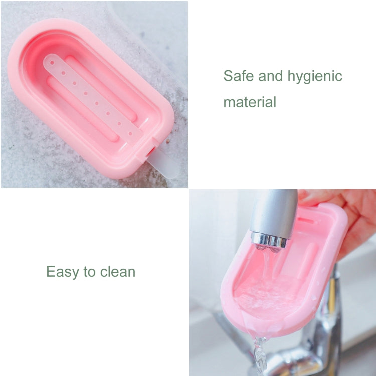 Ensemble de moules à sucettes glacées et à crème en silicone 3 en 1 pour l'été