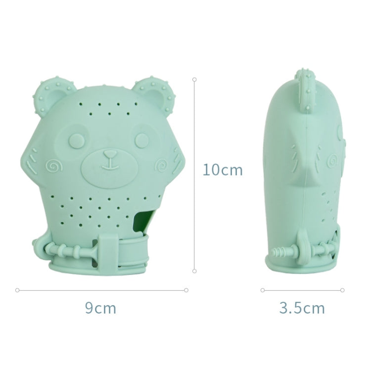 2 paires de gants de dentition pour bébé, jouet de dentition pour enfant en silicone apaisant, 2 paires orange, 2 paires rose, 2 paires jaune, 2 paires violet, 2 paires vert, 2 paires bleu