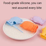 2 paires de gants de dentition pour bébé, jouet de dentition pour enfant en silicone apaisant, 2 paires orange, 2 paires rose, 2 paires jaune, 2 paires violet, 2 paires vert, 2 paires bleu